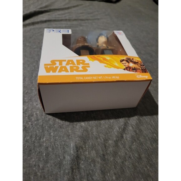 Star Wars Solo Movie Pez Dispensers Han Solo and Chewbacca NIB SEALED - Picture 3 of 8